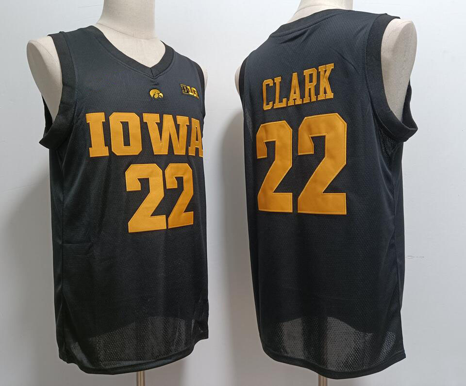 Iowa Hawkeyes 3 Cooper Dejean College Futbol Forması Erkekler Dikişli Formalar 46 George Kittle Beyaz Siyah Turuncu Erkekler 22 Caitlin Clark Basketbol Formaları