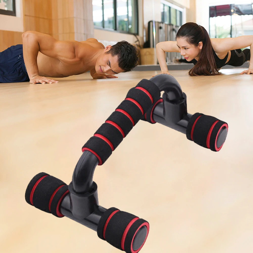 Bancs assis Supports de poussée antidérapants Poignées de gymnastique en mousse Kit d'entraînement musculaire pour les bras et la poitrine Équipement de musculation à domicile 231214