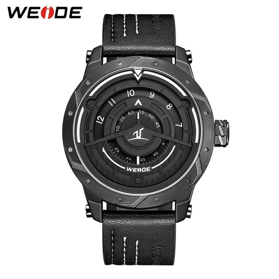Cwp 2021 weide relógios masculino modelo esportivo quartzo movimento pulseira de couro relógio de pulso relogio masculino relógio militar do exército orolo2805