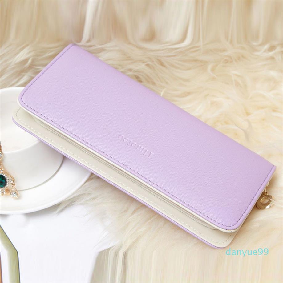 Women Wallets Fashion Lady Listlet Handbags Long Money Bag Bag Zipper Coin Cards Bases Holder Holder Clutch Woman