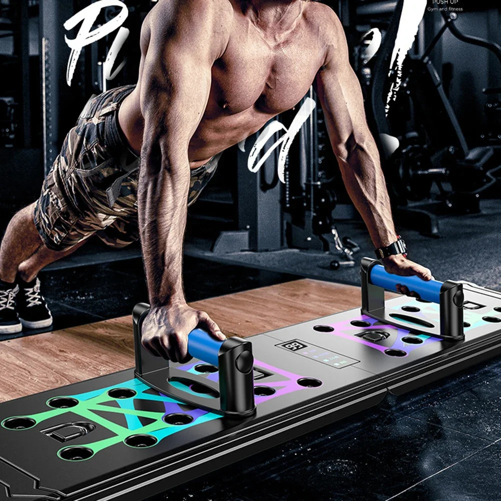 Bancs assis comptage PushUp Rack Board entraînement Sport entraînement Fitness équipement de gymnastique support de poussée pour ABS exercice de renforcement musculaire abdominal 231214