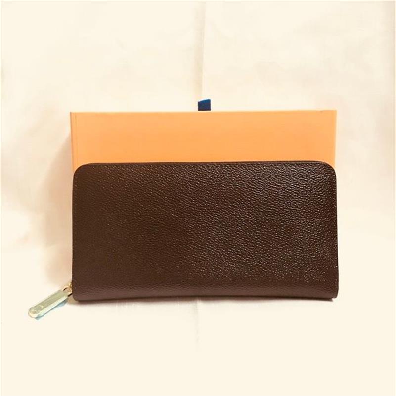 M60017 Zippy Wallet Designer Womens Zipped Key Coin Card حامل يومي Porse Mini Pouch Pochette Cle Envordpe Carte de V159W