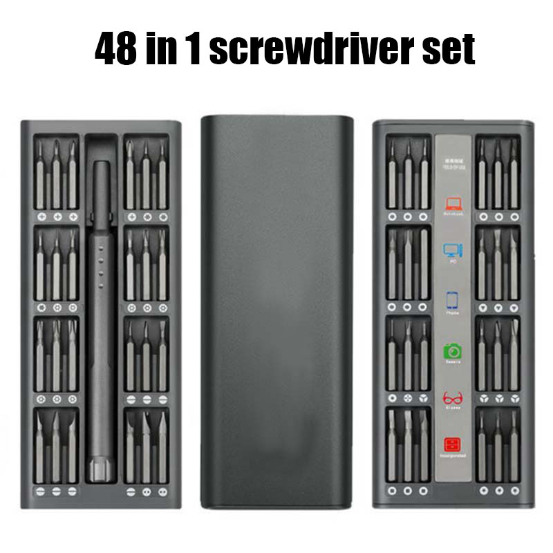 Wholesale 48 in 1 screwdriver watch and glasses disassembly precision multifunctional screwdriver mobile phone repair tool screwdriver set