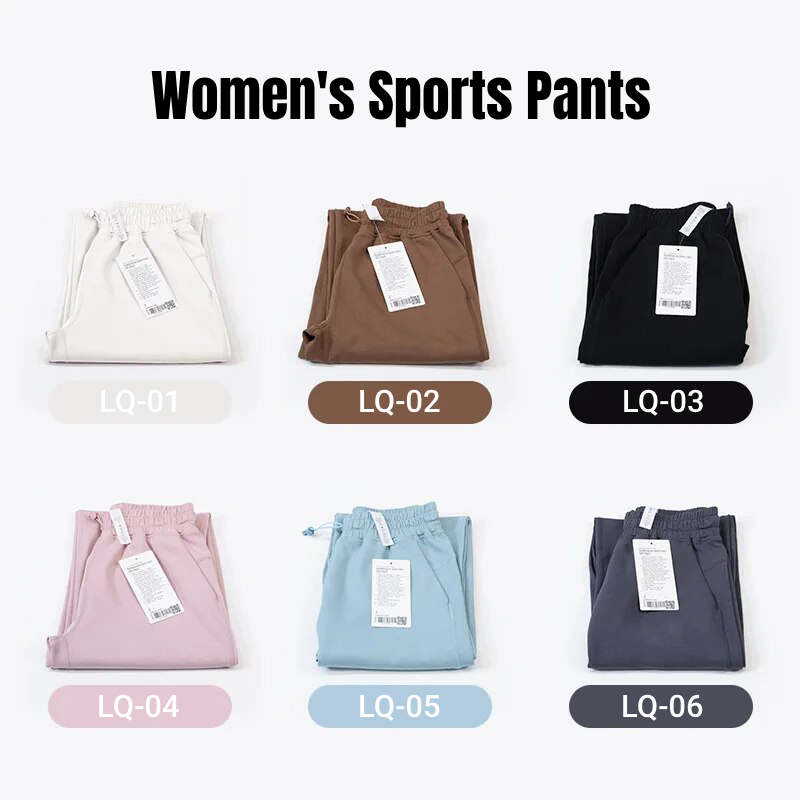 LLQ Mulheres calças de yoga Joggers Casual Fitness Mulheres Sportswear Treino Bottoms solto Sweatpants Calças Preto Rosa Ginásios Jogger Track Pants