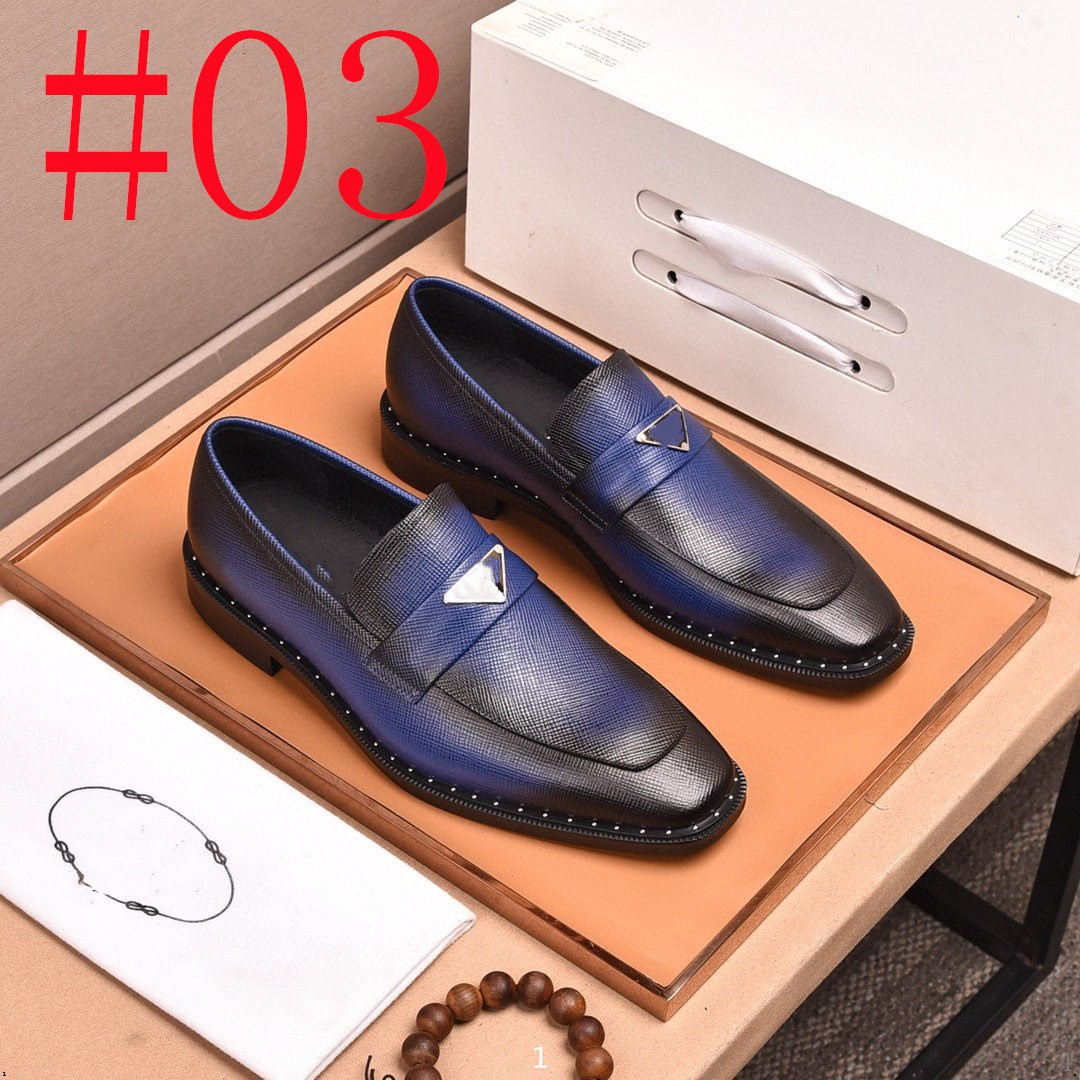 15Style 2024 luksusowe butę Brogue Men Designer Sukienka skórzana buty moda Men Men Buty Buty oryginalne retro spiczaste palce u nos