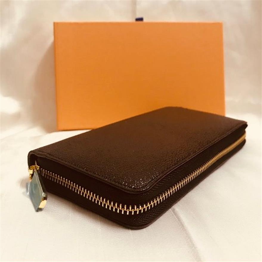 M60017 ZIPPY WALLET Designer Womens Zipped Key Coin Card Holder Daily Purse Mini Pouch Pochette Cle Organizer Enveloppe Carte De V159W