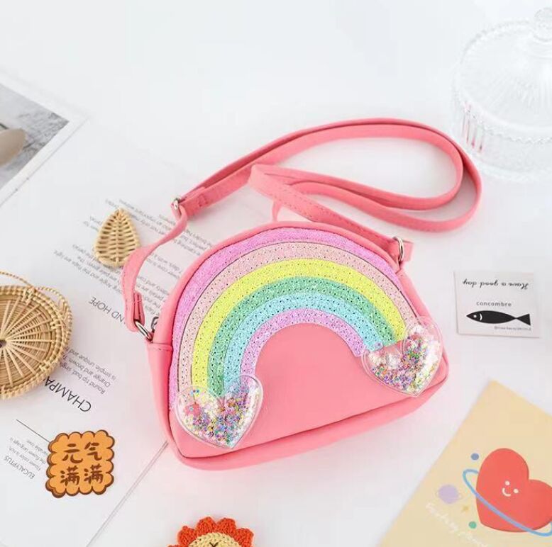 Śliczna szyka torebka księżniczki Mini Baby Crossbody Wysyłka na ramiona torebka dla dzieci