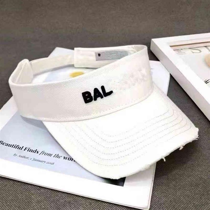 3 مصمم أزياء ملون رسالة فرنسية عاريات العطلات قبعة الشاطئ للسيدات على نطاق واسع قبعة عالية الجودة شمس القبعة Tide 3K1K1160A