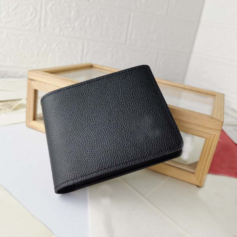 luxurious black multifunctional wallet, fashionable leather multi pocket wallet with multiple compartments and compartments to meet daily needs