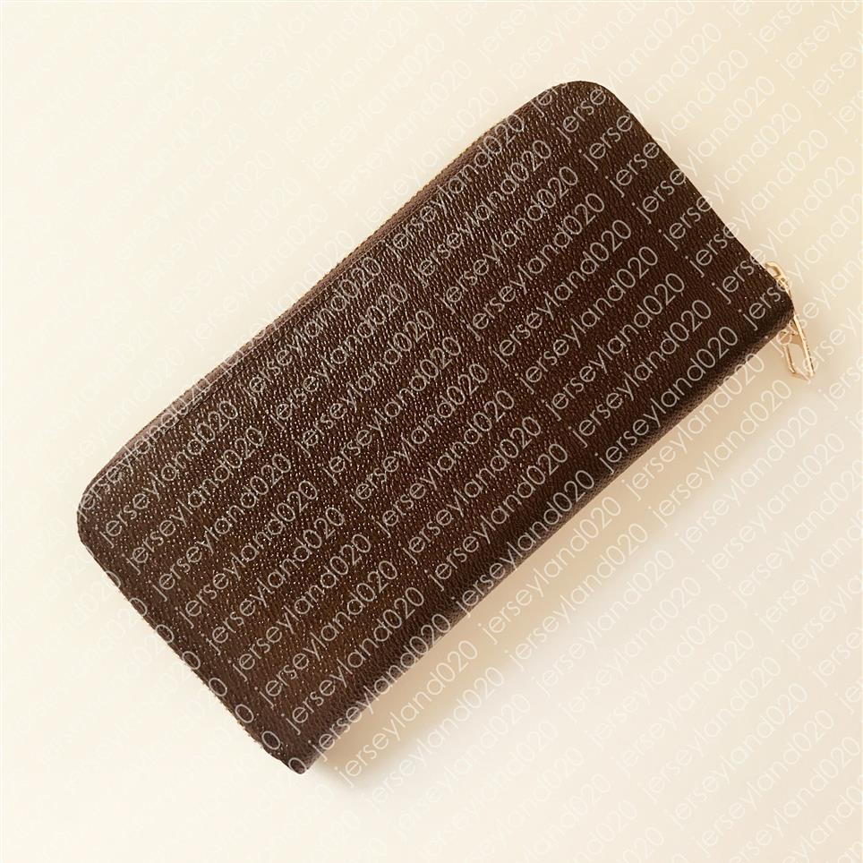 N63095 ZIPPY WALLET 수직 디자이너 패션 남성의 긴 XL BRAZZA 지갑 포켓 주최자 POCHETTE CLES COIN CARD HOLDER OEO191R