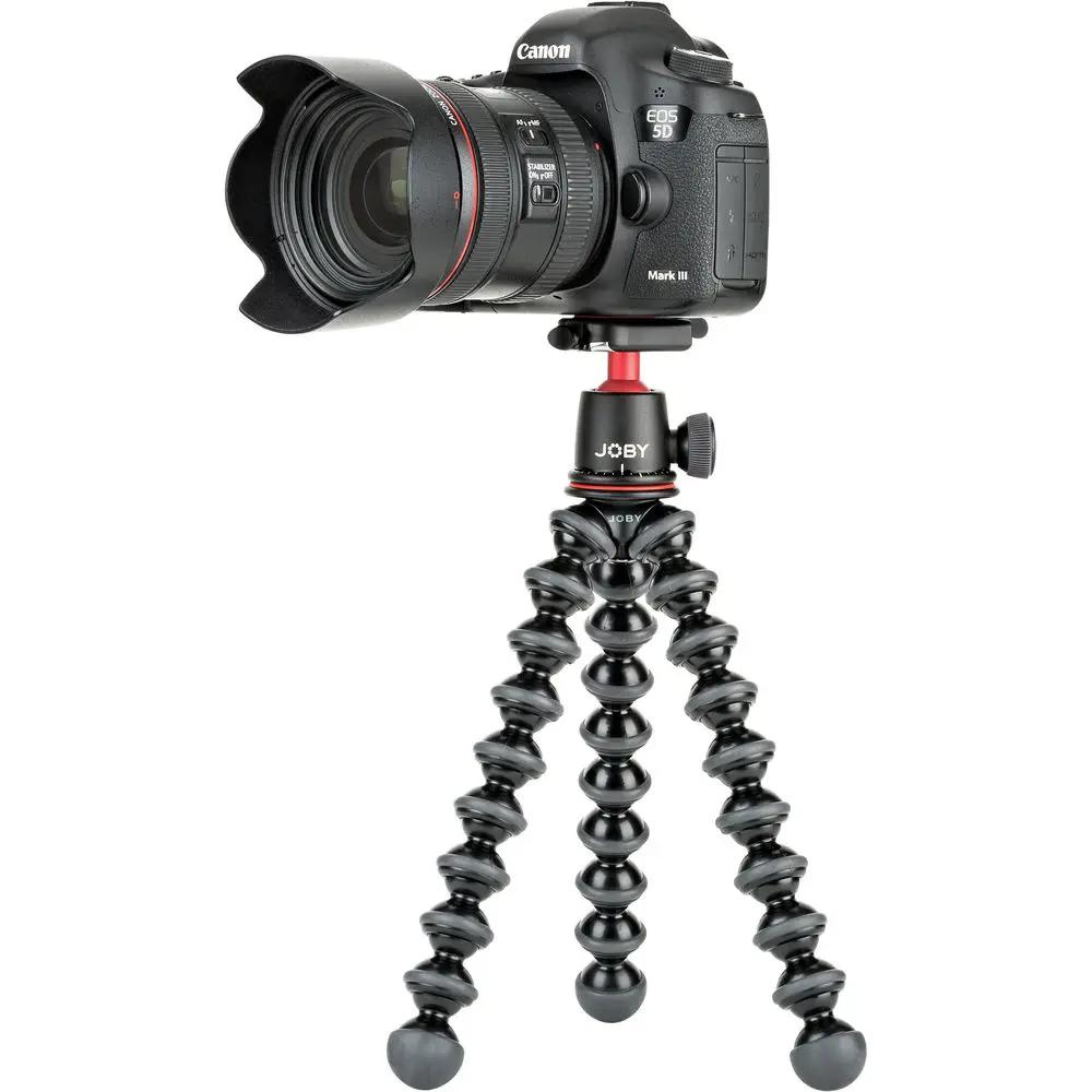 Holders Joby Gorillapod 3K flexibel minitripod med Ball Head Kit Vlog Camera Octopus stativ flexibel mini stativ Holderkit