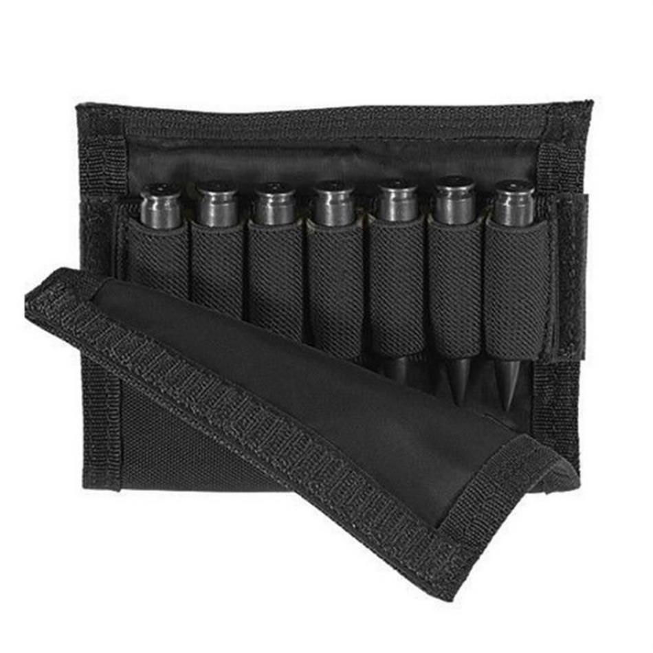 Coisas Sacos Campo de Caça CS Multi-Propósito Cartuchos Táticos Bag Cheek Rest Rifle Stocks com estojo de transporte 7 Rounds2410