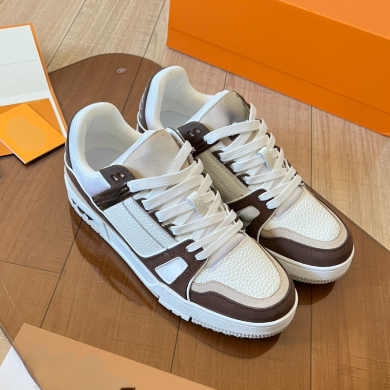 Luxusschuhe für Männer und Frauen Tainer PVC Logo Serie Cowide Sport Schuhe Marke Sneaker