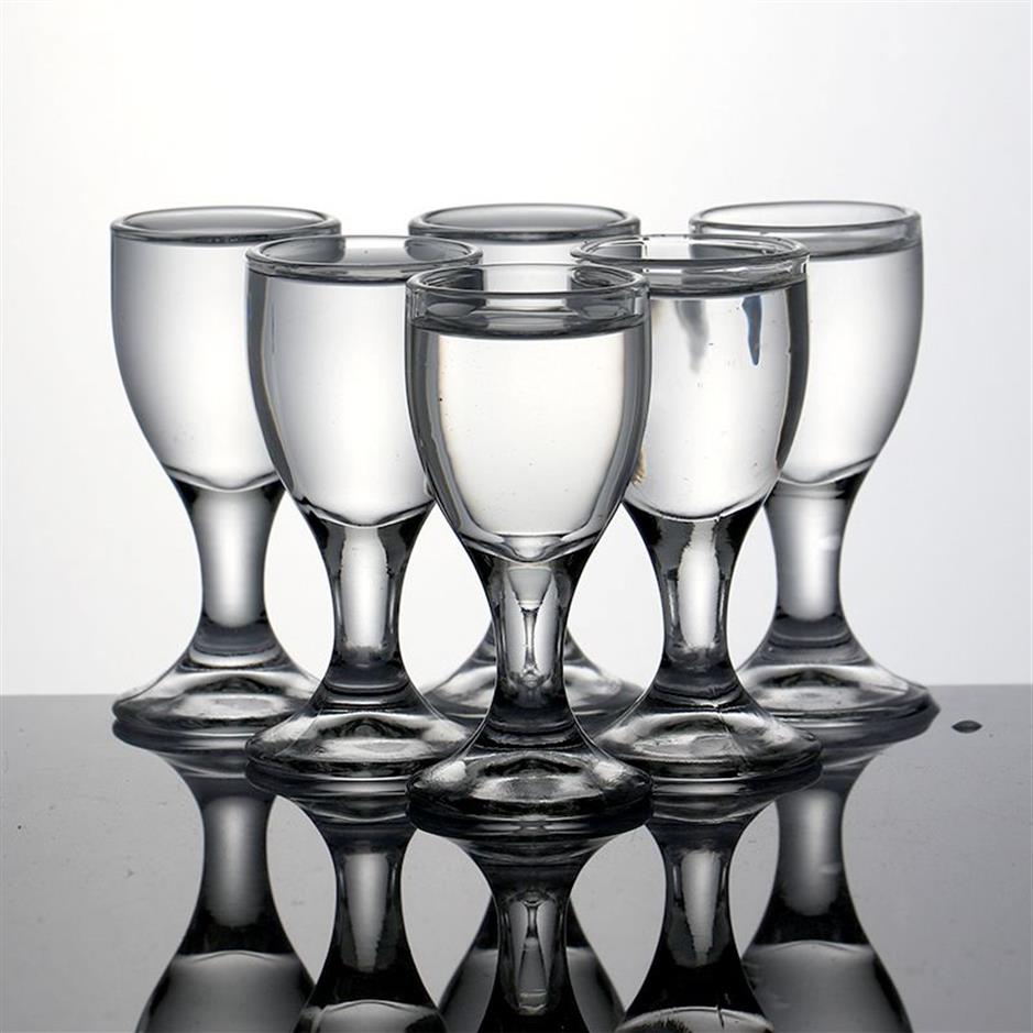 6er-Set, 0,3 Unzen Bleiglas, maschinell hergestellter Likör, Wodka für Getränke, 10 ml, Y200107279Q