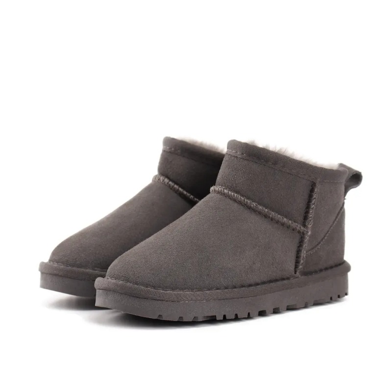 Bottes chaudes pour enfants Tasman Pantoufles Bottes pour tout-petits Australie Botte de neige Chaussures pour enfants Hiver Classique Ultra Mini Botte Bébé Garçons Filles Bottines Bottines en daim en fourrure pour enfant