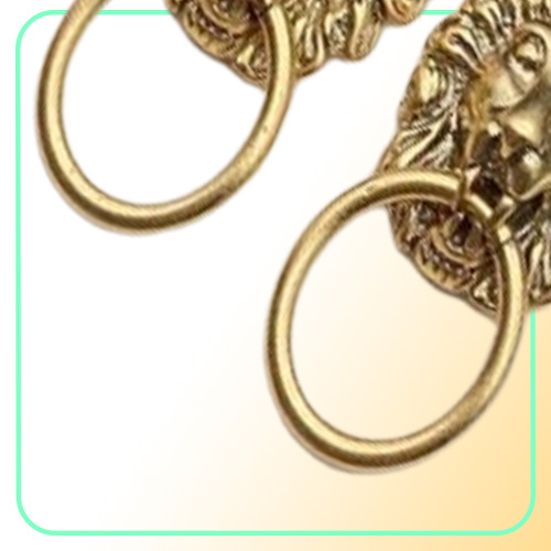 Retro Designer Lion Head Charm Earrings Stud Tuxury Consring arming for Women Lady Party Wedding Wedding Jewelry with3842372