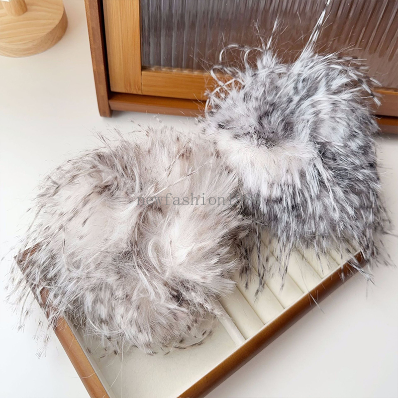 Super grote veren haarring veelkleurig pluizig haar stropdas paardenstaart elastische haarband Koreaanse hoofddeksels haarlus haaraccessoires