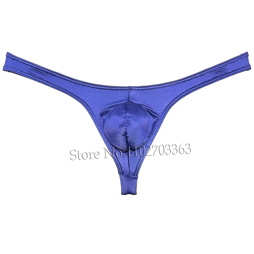 Mannen Wetlook Ardennen Pouch Thong Atletische G-string T-Back Suspensoirs Brutale Minibroek