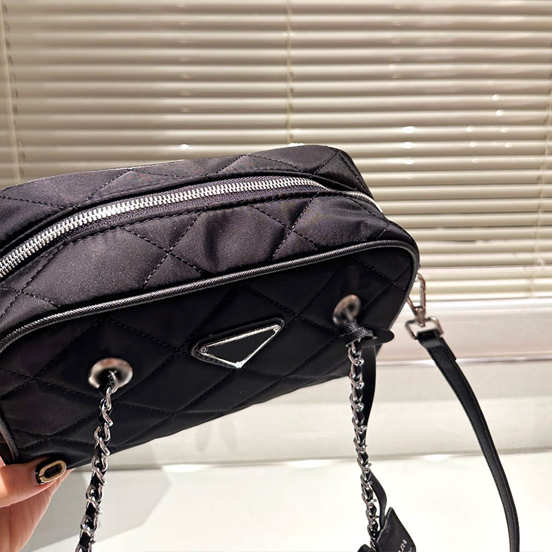 Fashion Designer bag Super refined design Super convenient and comfortable size 23X16 with gift box wrapped parachute cloth bag Hand-held crossbody bag