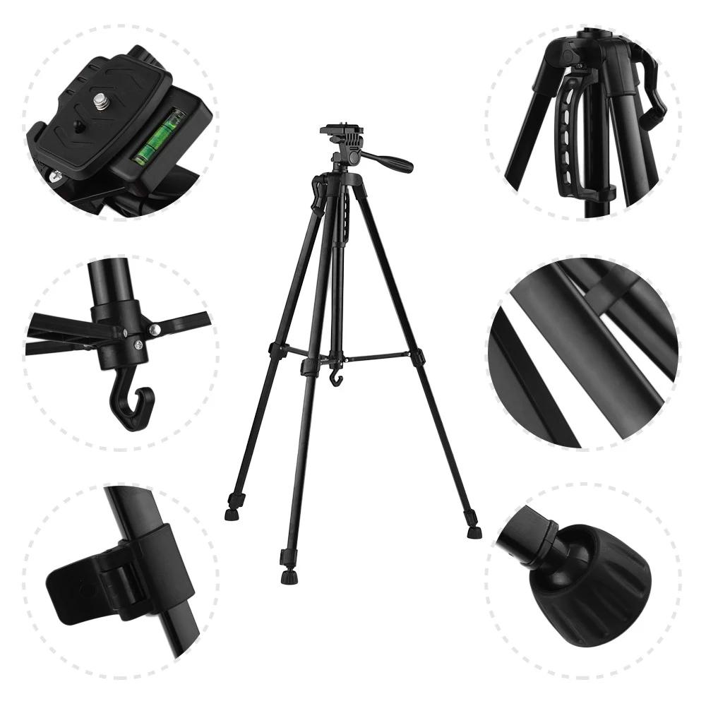 Supports CZ Stock photographie trépied support sac de transport support de téléphone pour Canon Sony Nikon appareil photo reflex numérique pour iPhone Huawei Smartphone