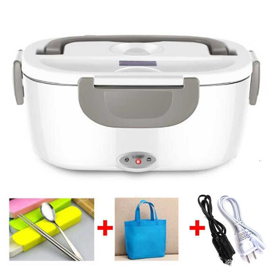 12 V 24 V 220 V In Acciaio Inox Elettrico Bento Lunch Box Weated Caldo Auto Termica Lunchbox Contenitore Alimenti Portatile Ufficio Scuola Kid S225t