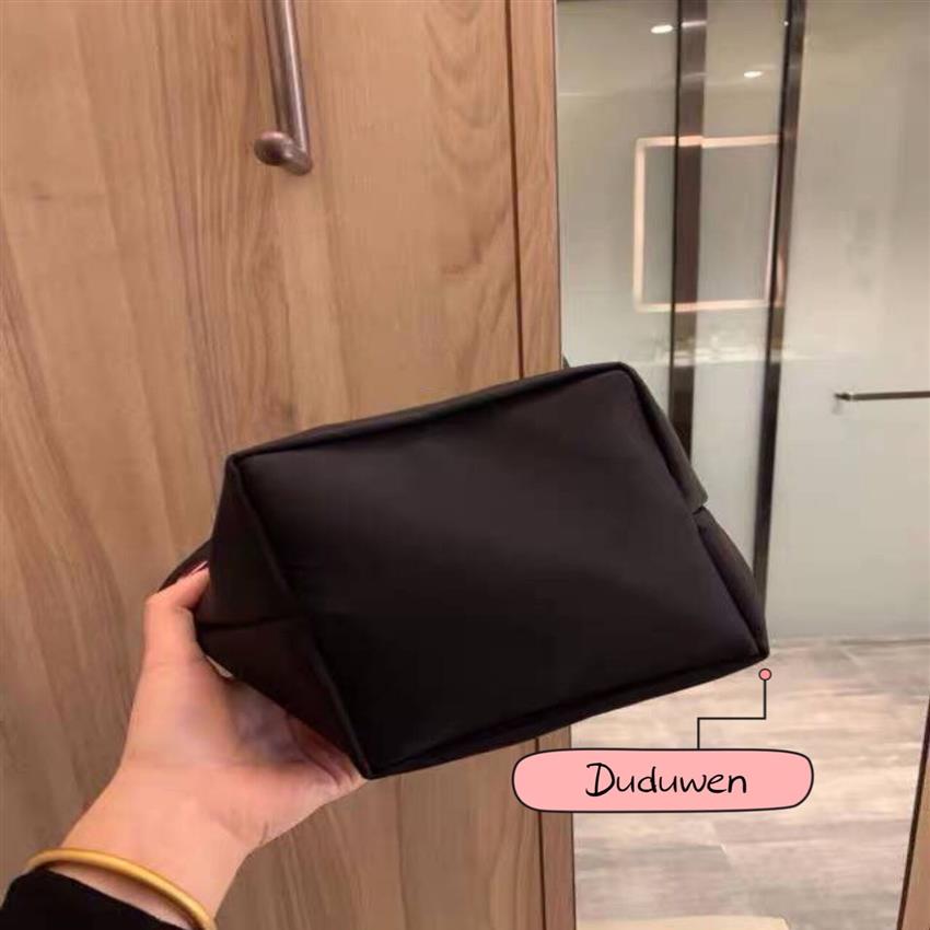 28 5x14 5x28 cm Classic Nylon Pr Makinup Storage Backet Back Backet Fashion Cosmetic Gift Collection Item240S