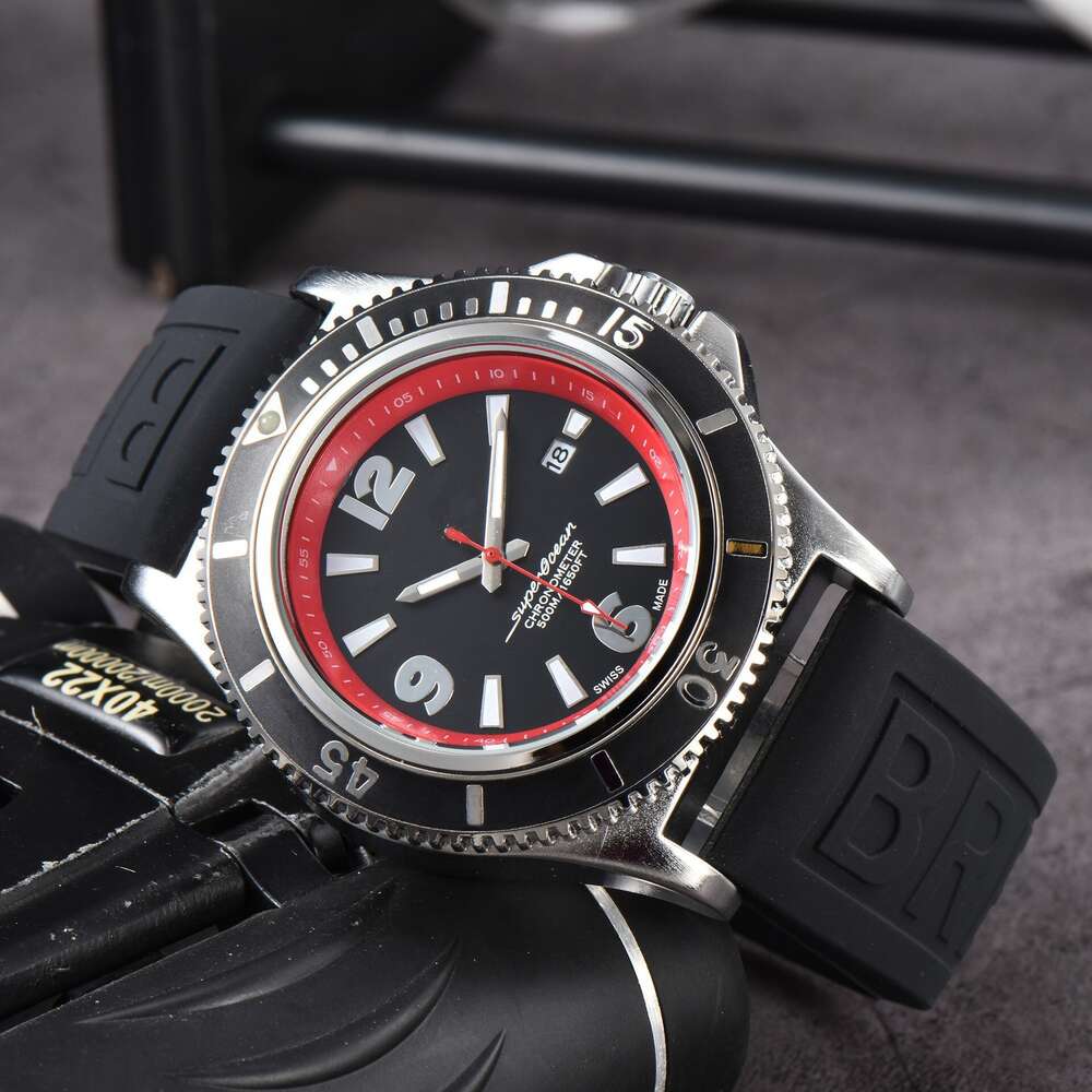 Designer Breit Watches Men's Luxury watches Top watch New Century old Quartz Rubber 1884 Trendy Watch Small luxury watch fashion accessories High-end top quality3OV5