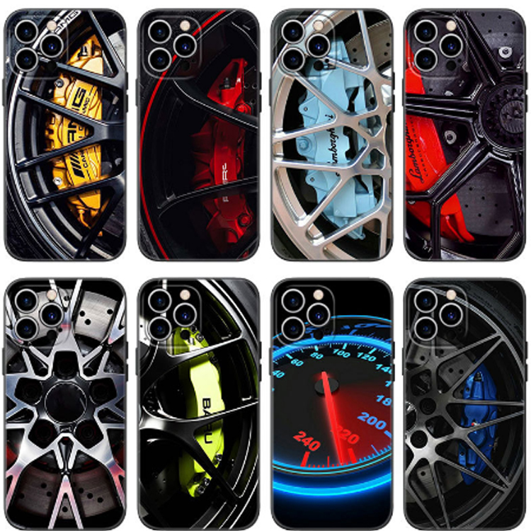 Sports car tire personality creative hipster phone case male dashboard phone case for iPhone15 15promax 13mini 15pro 15 plus 12 10 8