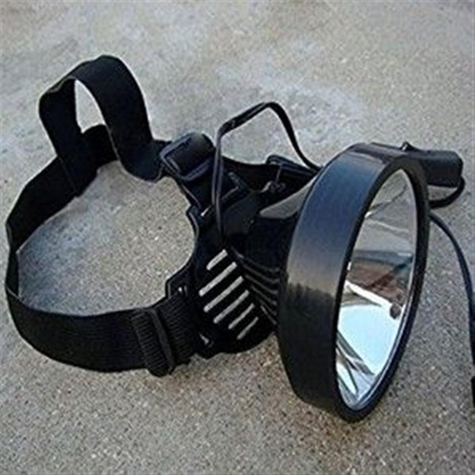 8W 6v 12v 24v Led Headlamp Hunting Fishing Hunting External Power Dc Power Headlight Glare258j