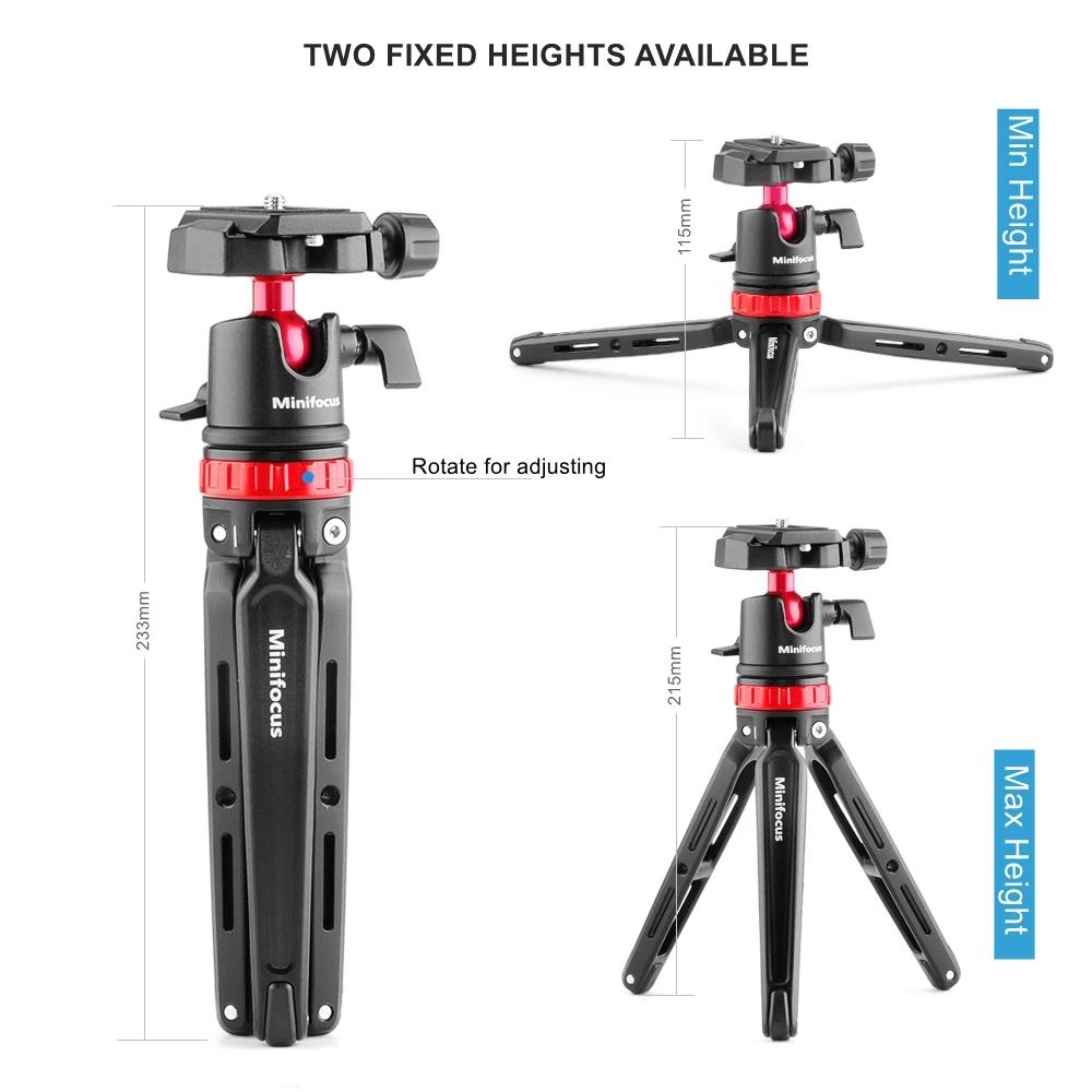 Holders Tabletop Tripod Mini Desktop Travel Tripods Aluminum Handle Grip Vlog RX100 VII M1 M2 M3 M4 M5 M6 A6400 A6500 G7X Mark III XT3