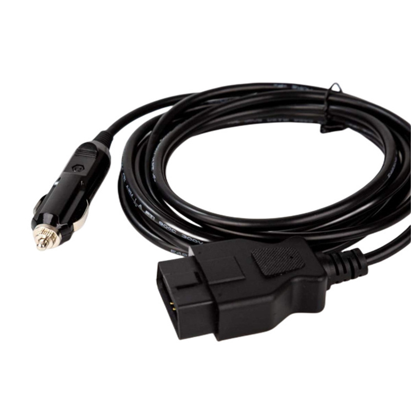 Cigarettändare Adapter OBD2 II Emergency Cable 12V Memory Saver Adapter Connector för bil/ fordon