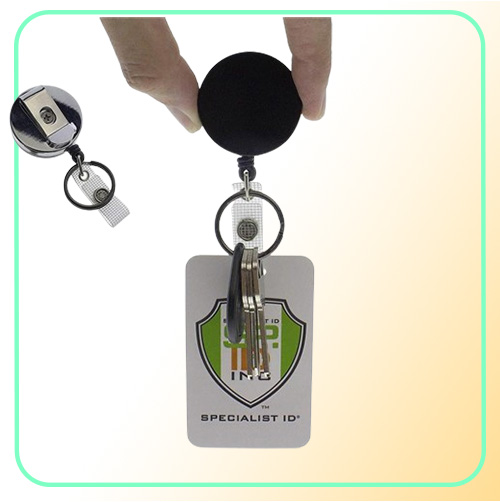 Wire Rope Elastic KeyChain Sporty Recoils Dractable Alarm Key Chain Antilost Telescopic Key Ring Keys Trinken Badge Reel Belt C6681410