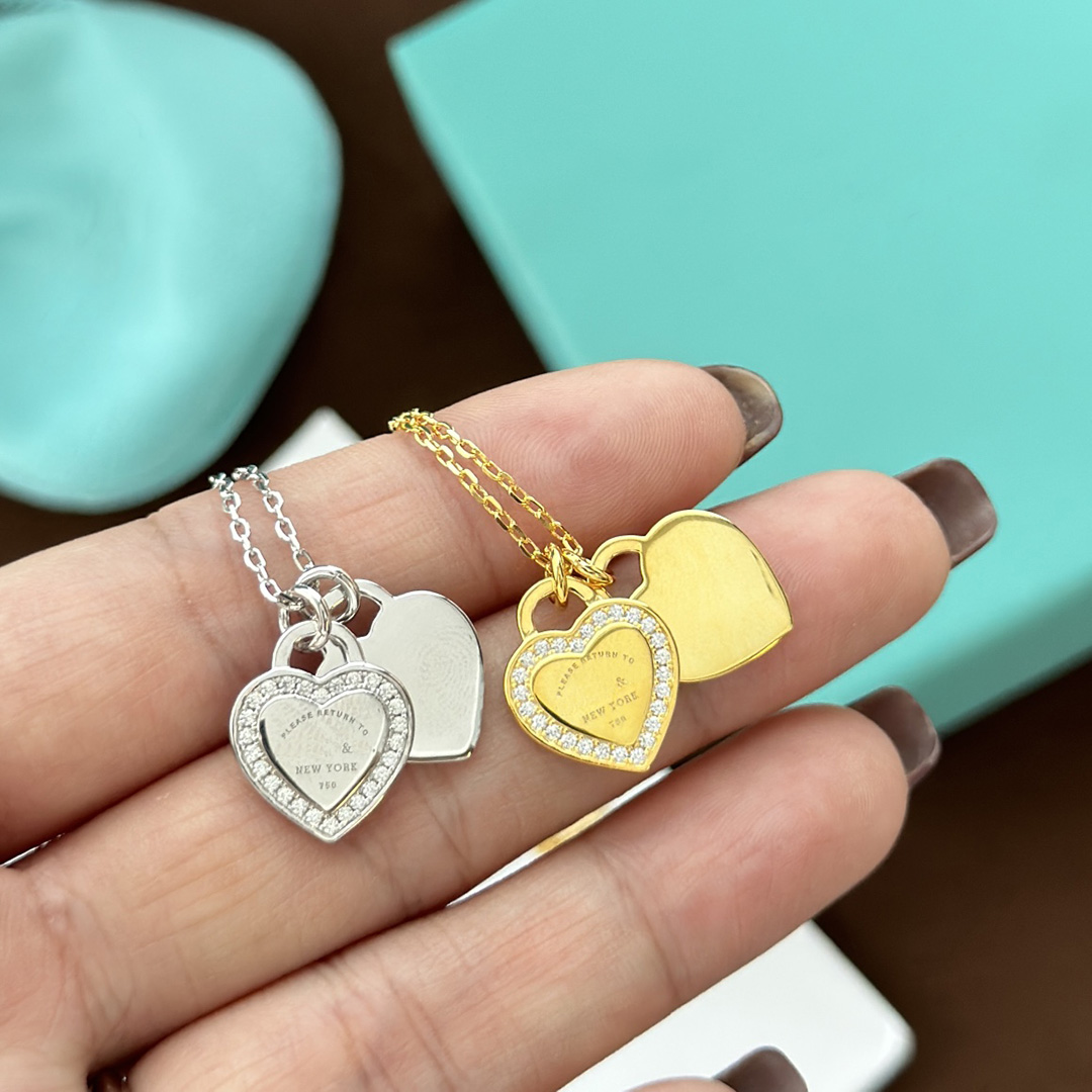 Necklace Designer Necklaces Luxury Necklaces Jewelry Design Romantic Meaning heart Trendy New Simple Style Ladies Christmas Gift Birthday Gift very nice