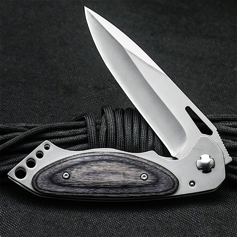 Folding Knife Outdoor Portable Self-Defense Outdoor Knife Knife High Hardness Surviva Utsökta avancerade unisex-stil