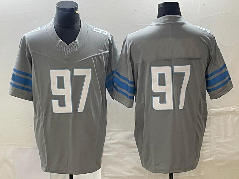 American Football Jersey Jared Goff David Montgomery Jahmyr Gibbs Amon-Ra St. Brown Josh Reynolds Sam LaPorta Alex Anzalone Derrick Barnes Jack Campbell Sanders 4XL