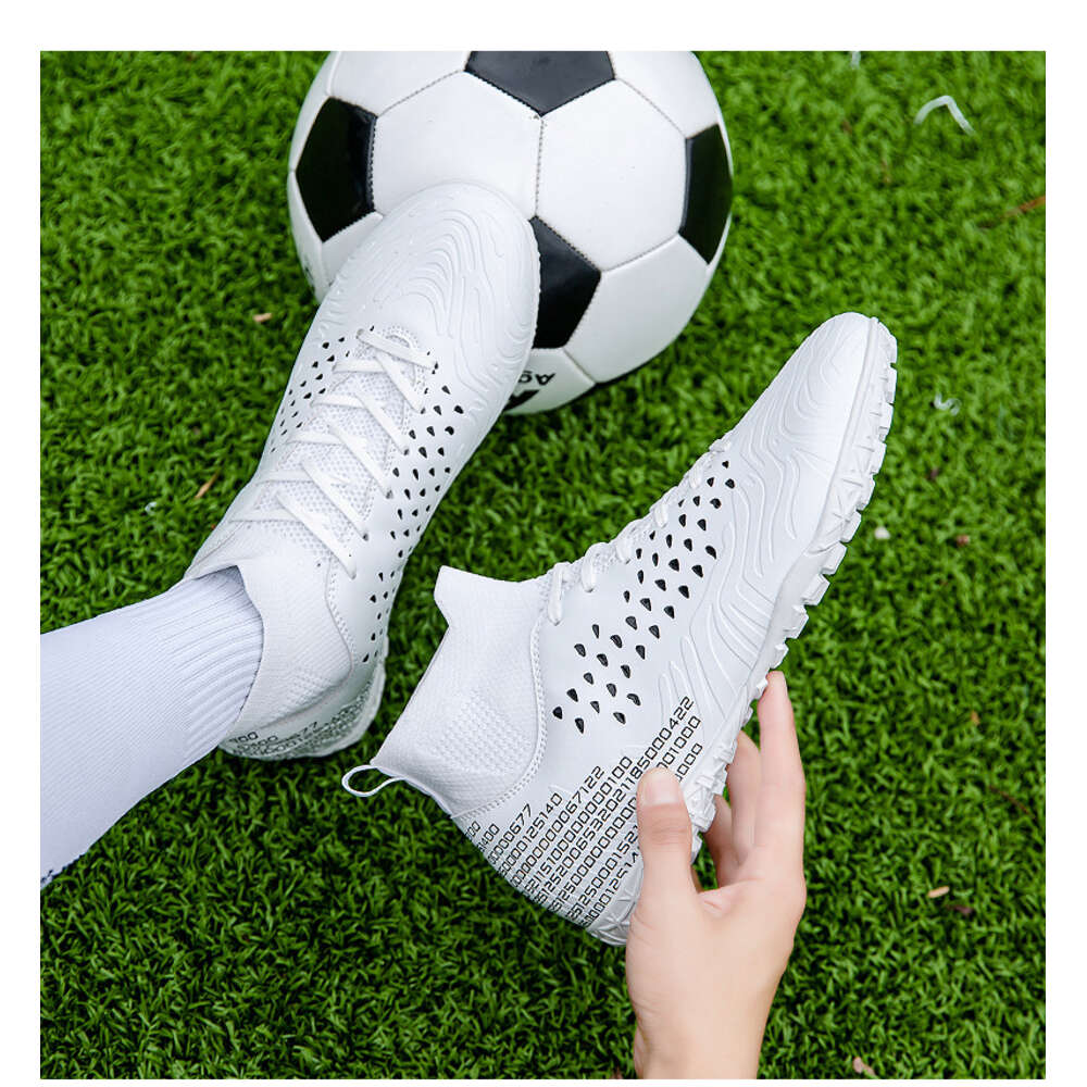 Футбольные бутсы с длинными ногтями AG, женские и мужские футбольные бутсы для газона, молодежные профессиональные тренировочные туфли TF