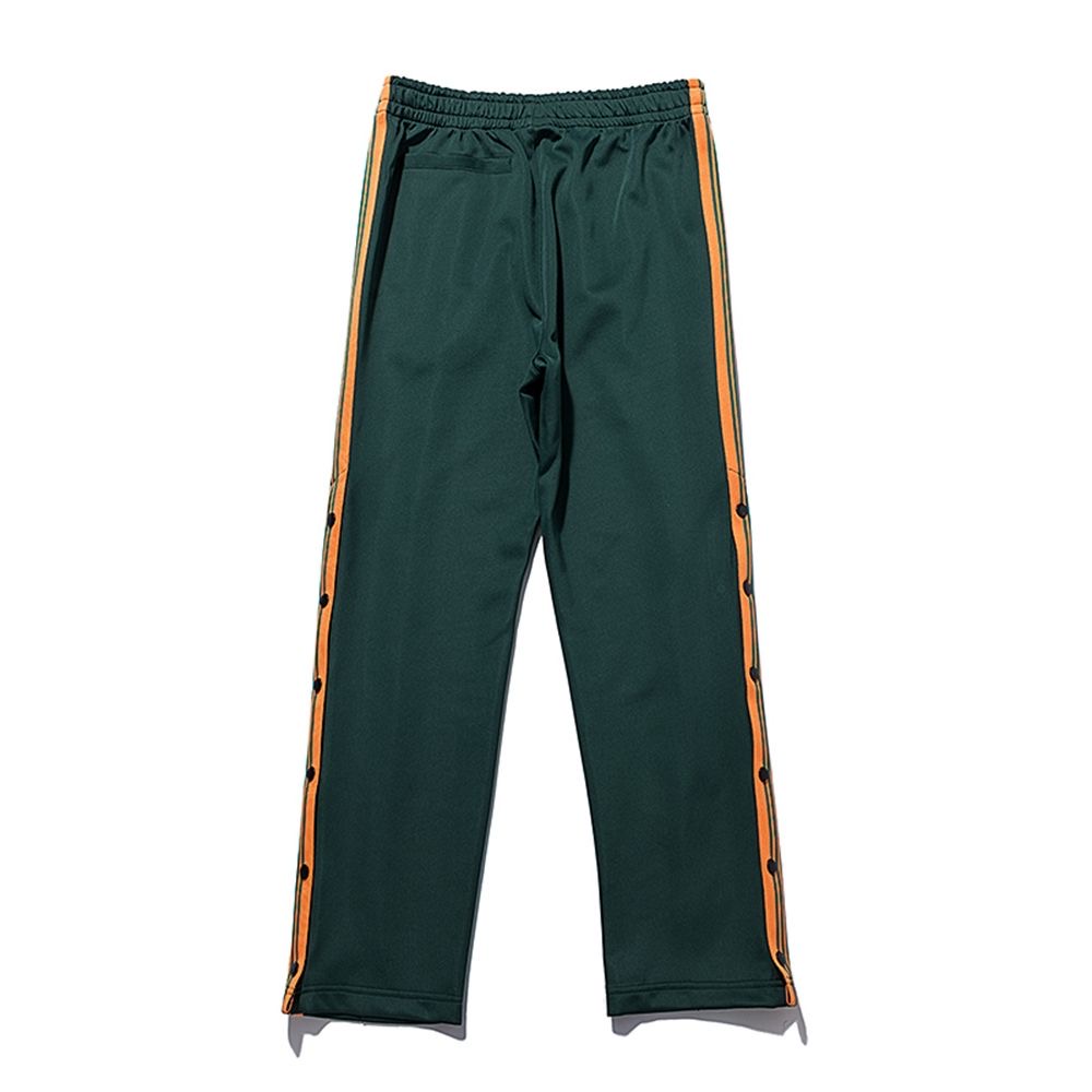 Pantaloni con petto ricamato a farfalla con aghi Pantaloni con gamba dritta con nastro da strada gambe larghe Traspirante pantaloni sportivi da ballo fitness Pantaloni da corsa SMLXL