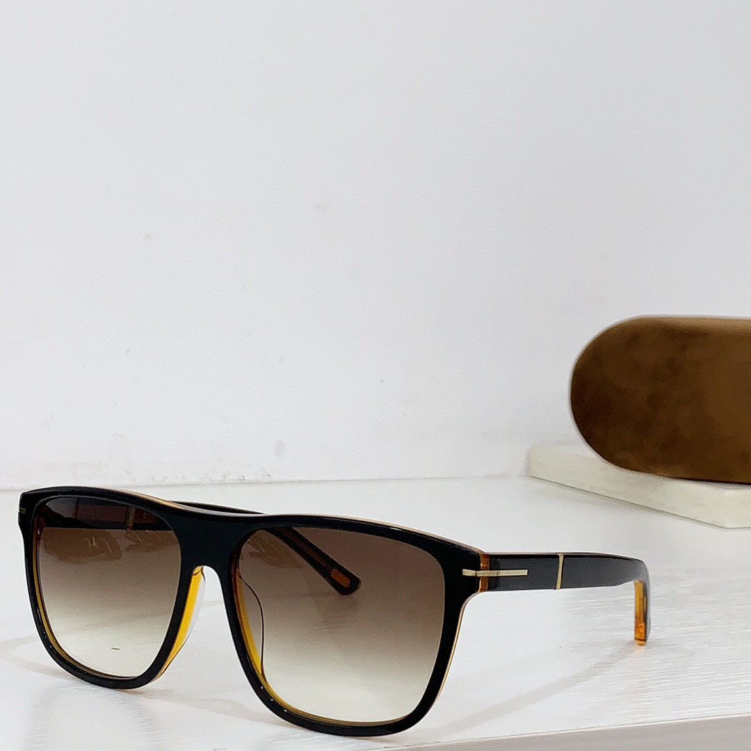 Occhiali da sole cat eye di forma quadrata dal nuovo design alla moda 1081 montatura in acetato stile semplice e popolare versatile occhiali di protezione UV400 esterni