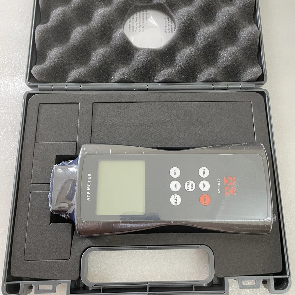 Floresan Dedektörü Test Cihazı ATP-030 Handheld ATP Metre Hızlı Floresen Dedektörü Yüksek Doğruluk Su Kalitesi Dedektörü