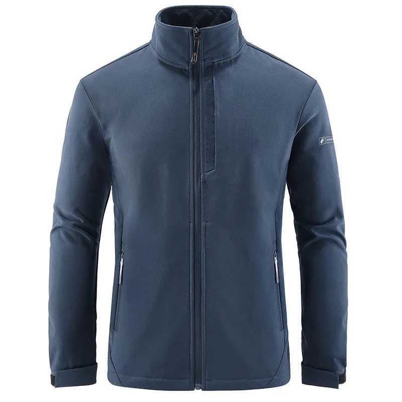 Chaquetas tácticas Otoño Invierno para hombre Chaquetas tácticas de concha suave Forro polar para exteriores Cremallera completa Multibolsillos A prueba de viento Cálido Senderismo Esquí Safari Abrigos L231218