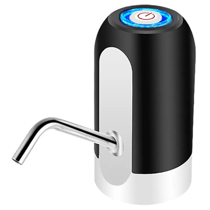 مضخة زجاجة ماء أوتوماتيكية جهاز شحن USB الكهربائي اللاسلكي.