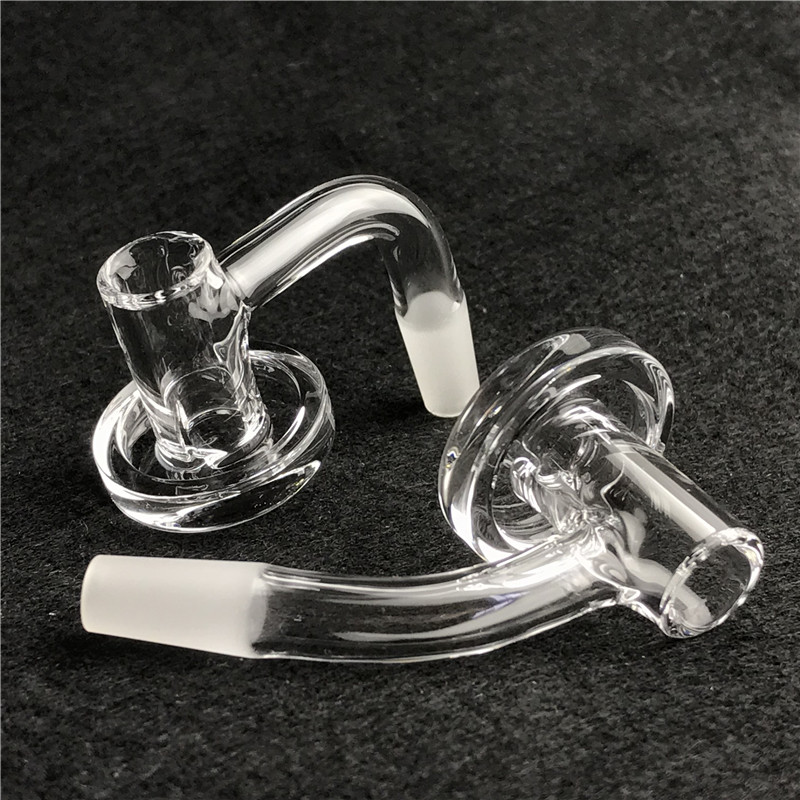 Goodsstore Mini Charmer Banger Quartz Smoking Nail with 10mm Male 14mm Vortex Bucket 4mm Thick Bottom Long Neck Travel Smoking Control Tower Nails