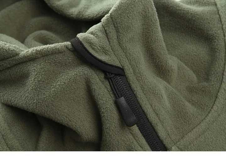 Taktiska jackor Mäns vindbrytare jackor för män fleece Men's Sports Tactical Jacka Combat Military Fleece Outdoor Sports Handing Polar Coatl231218