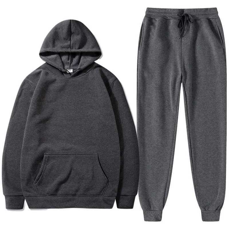 Giacche tattiche unisex in pile di cotone set di maglieria felpe sport all'aria aperta maglione pantaloni tuta abbigliamento sportivo con cappuccio S-3XL autunno inverno 2 pezziL231218