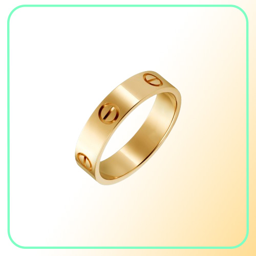 LOVE vis Ring Luxury Designer Bijoux pour femmes anneaux d'or titane en acier en acier doré accessoires de mode classiques jamais FA2197751