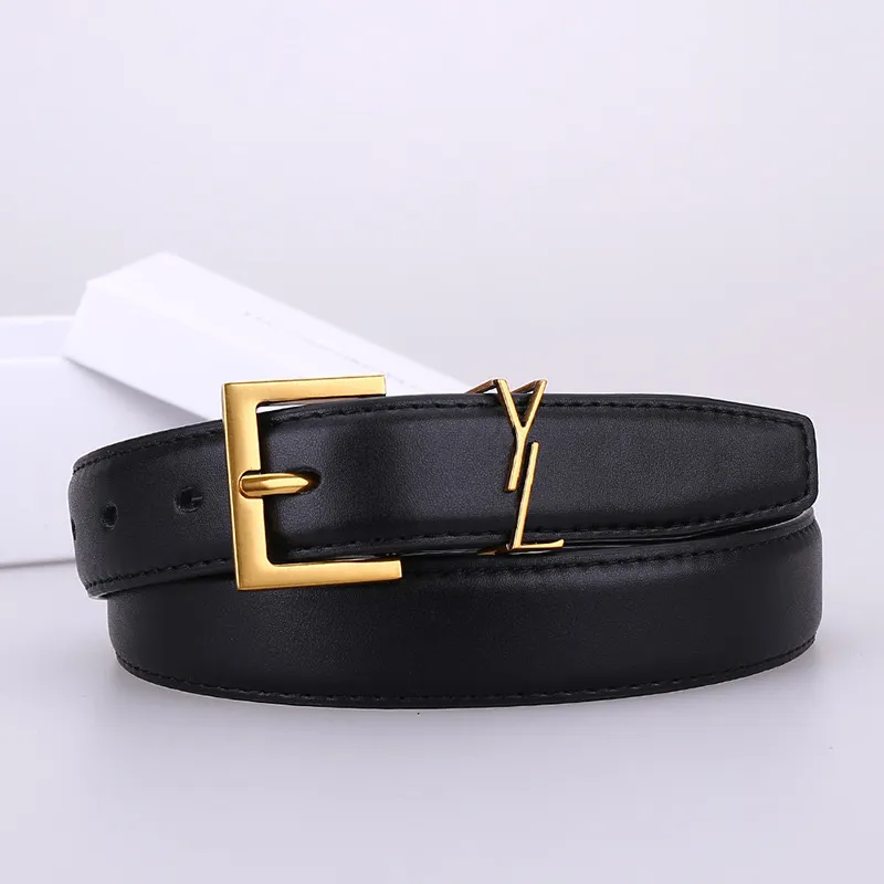 Ceinture de créateur pour femmes ceintures hommes authentiques en cuir de 2,5 cm 3,0 cm de largeur de haute qualité