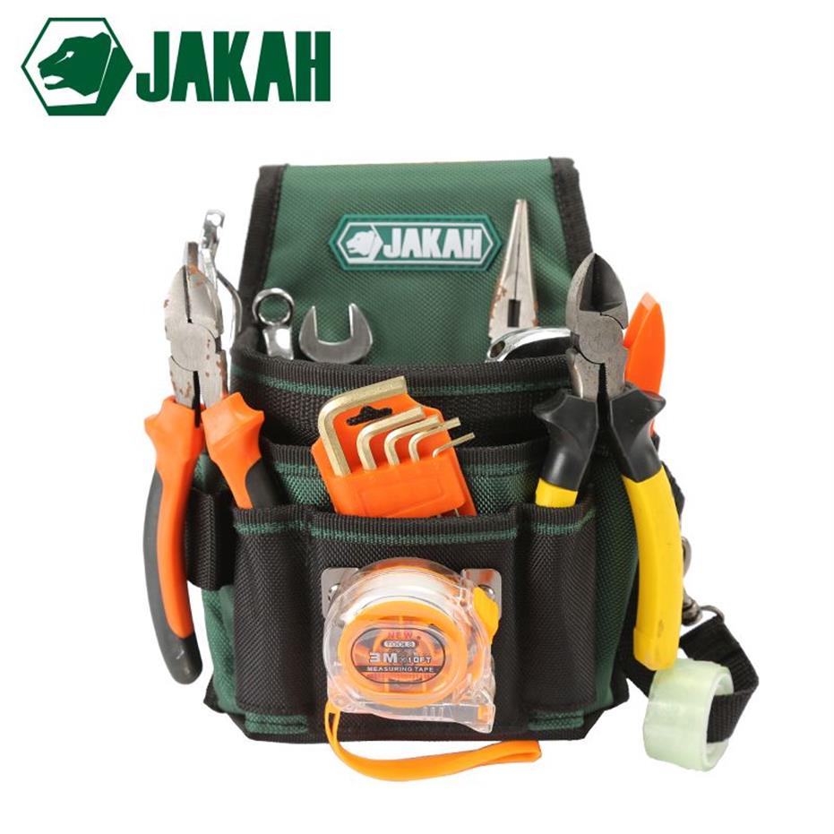 JAKAH New Electrician Waist Tool Bag Belt Tool Pouch Utility Kits Holder With Pockets Y2003242361