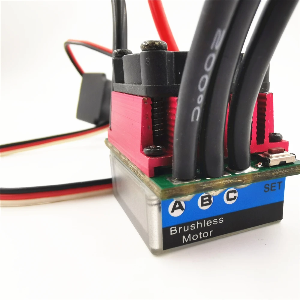 2s-3s Brushless Sensorless Waterproof 45A Esc / USB Supported For Racing Rc Car / Rc Model Accessories