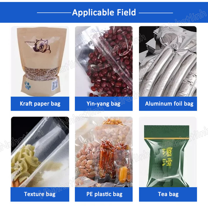 FR-900 Automatic Spray Painted Bag Sealer Plastic Packet Aluminum Foil Doypack Sealing Machine Date Coding Printer Batch Number