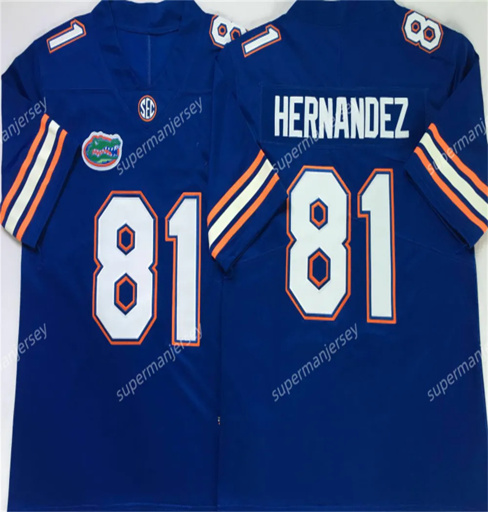 College Florida 15 Tim Tebow Jersey Football 22 Emmitt Smith 81 Aaron Hernandez 11 Kyle Trask 84 Kyle Pitts Gators Jerseys White Orange Mens Stitched